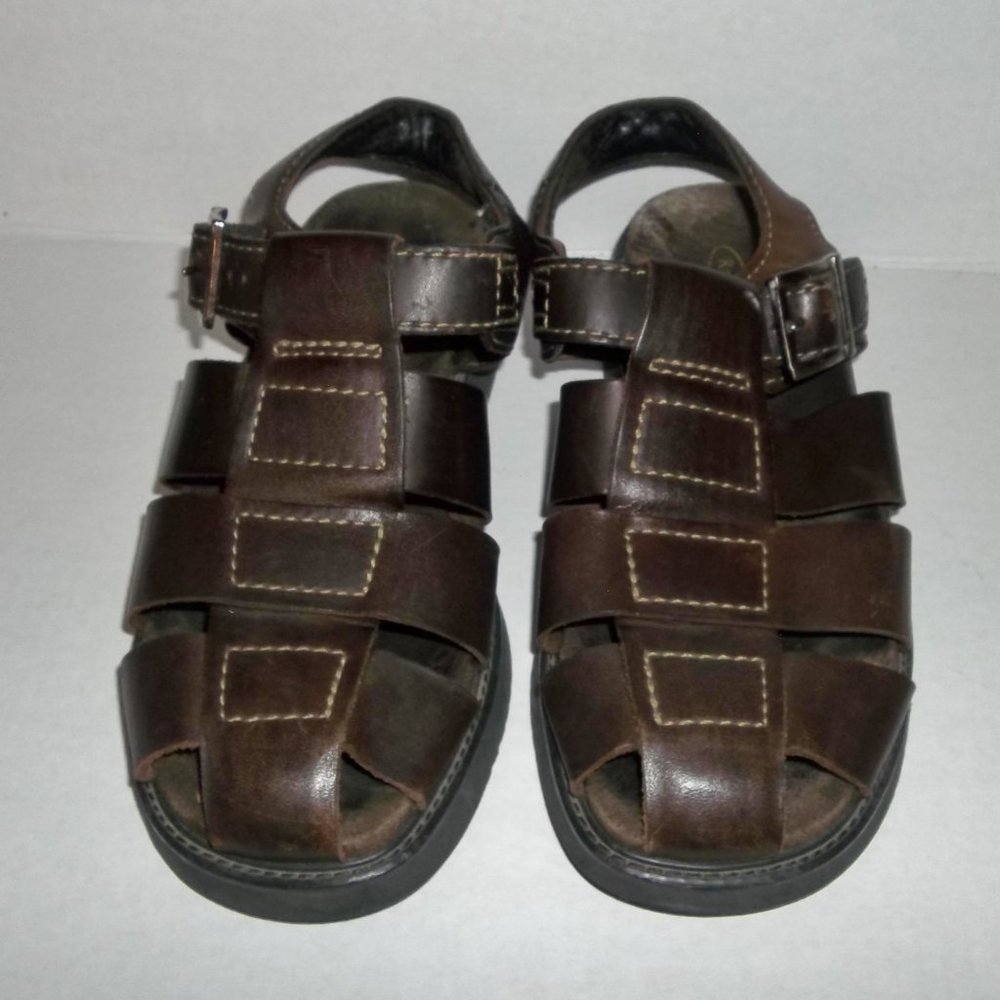 Rockport Men's Fisherman Sandals Shoes Leather